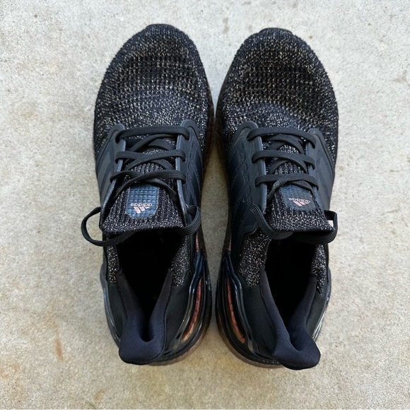 Adidas Ultraboost 20 Black/Signal Pink Running Shoes FV8340 Women’s Size 8 - Picture 6 of 10